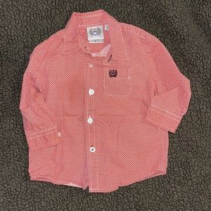 Infant boys button down